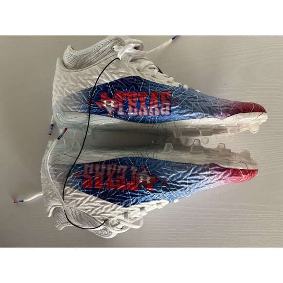 Under Armour Men\'s Spotlight Clone 4 MC TX Football Cleats SZ 12 3027295-100 main image 4